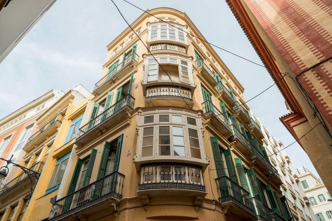 Bhost-Plaza De Las Flores Málaga Dış mekan fotoğraf