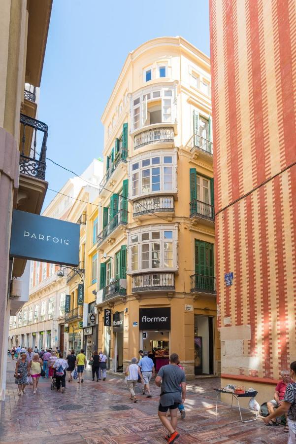 Bhost-Plaza De Las Flores Málaga Dış mekan fotoğraf